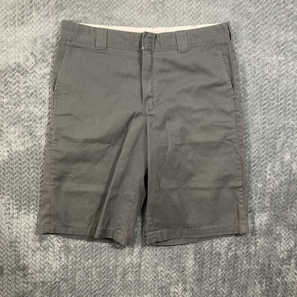 Dickies Relaxed Fit Cargo Shorts Men's 38 Charcoal Workwear Casual Streetwear